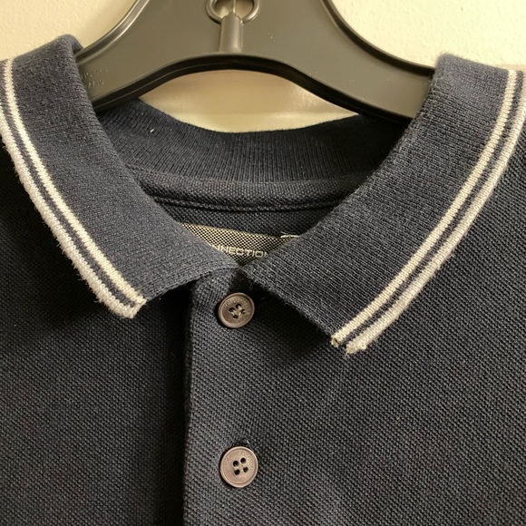 French Connection Dark Blue Polo - Picture 3 of 5